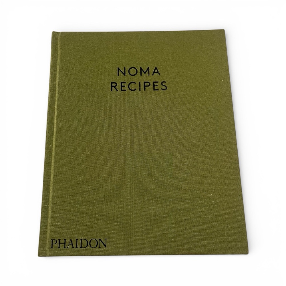 Phaidon Olive Noma Recipes Cookbook